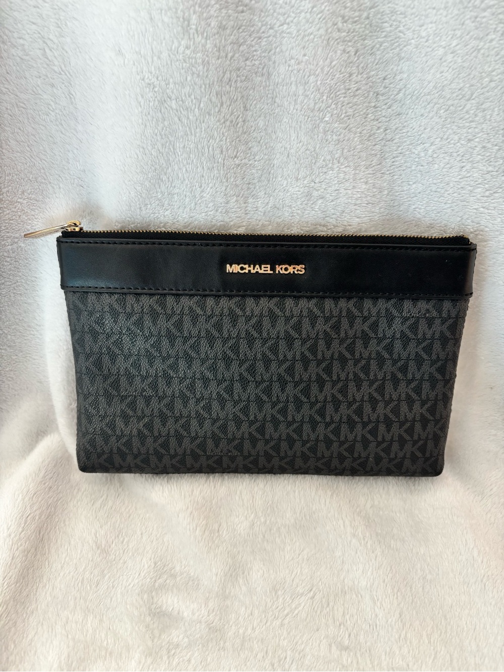 Michael Kors Monogram Pouch Bag